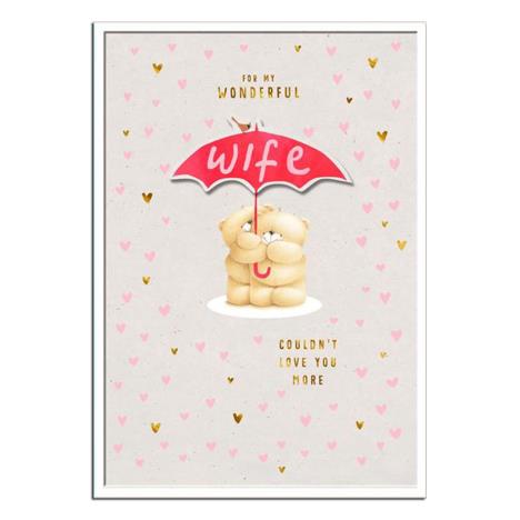 My Wonderful Wife Forever Friends Valentine's Day Card